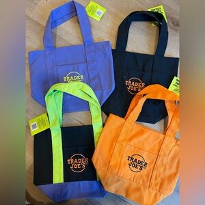 Trader Joes Mini Halloween Tote Bags Bundle